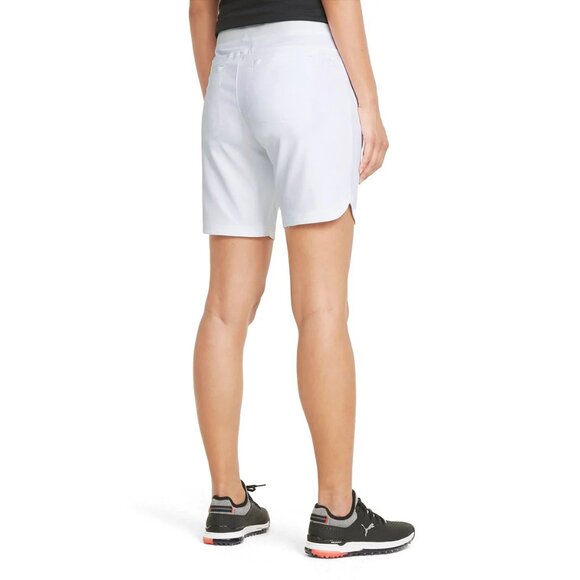 PUMA Women's White Bermuda Short/NWT/Small - Picture 2 of 15